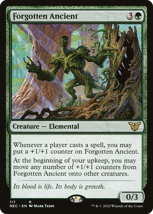 Forgotten Ancient (117) - Neon Dynasty Commander