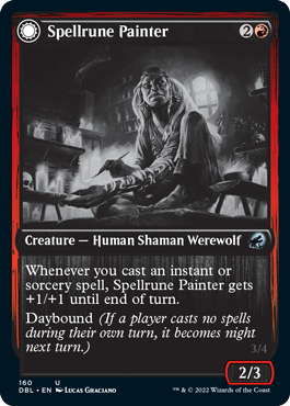 Spellrune Painter // Spellrune Howler (160) Foil - Innistrad: Double Feature