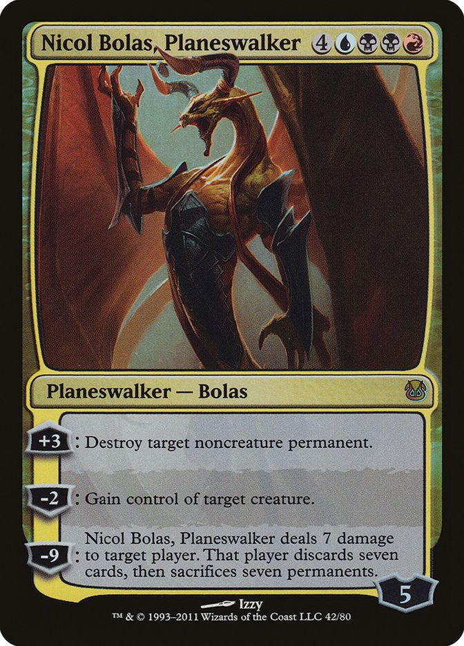 Nicol Bolas, Planeswalker [Duel Decks: Ajani vs. Nicol Bolas] | Silver Goblin