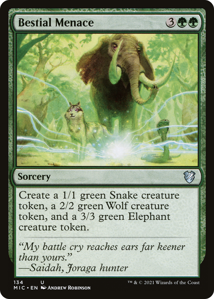 Bestial Menace (134) - Midnight Hunt Commander
