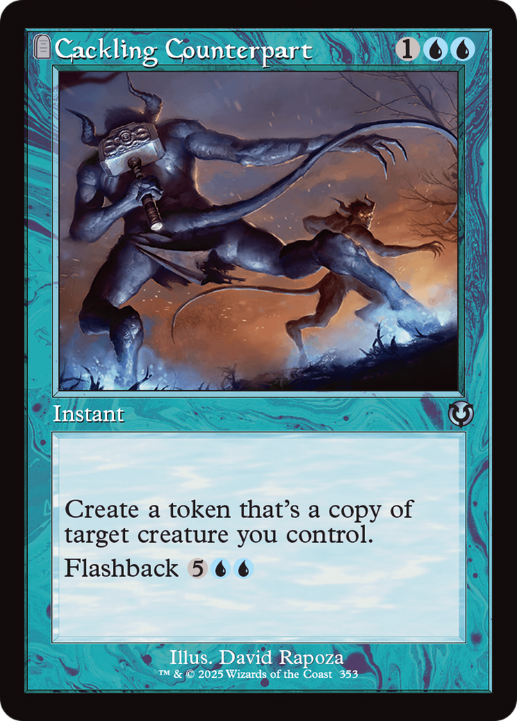 Cackling Counterpart (Retro Frame) [Innistrad Remastered] | Silver Goblin