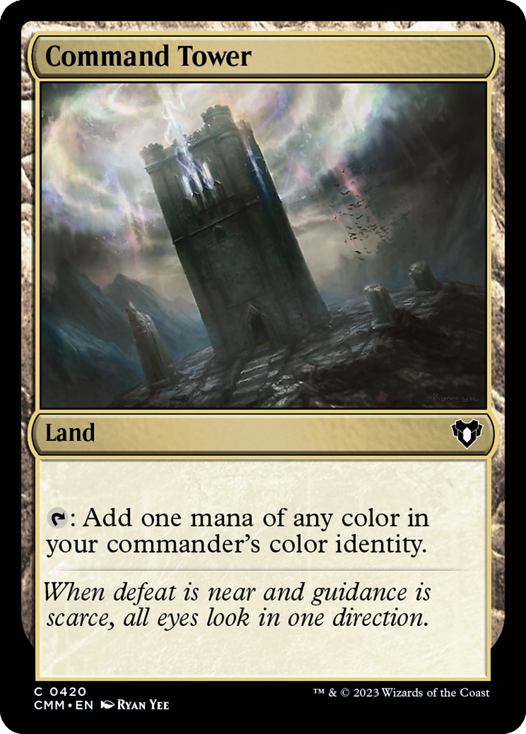 Command Tower [Commander Masters] | Silver Goblin