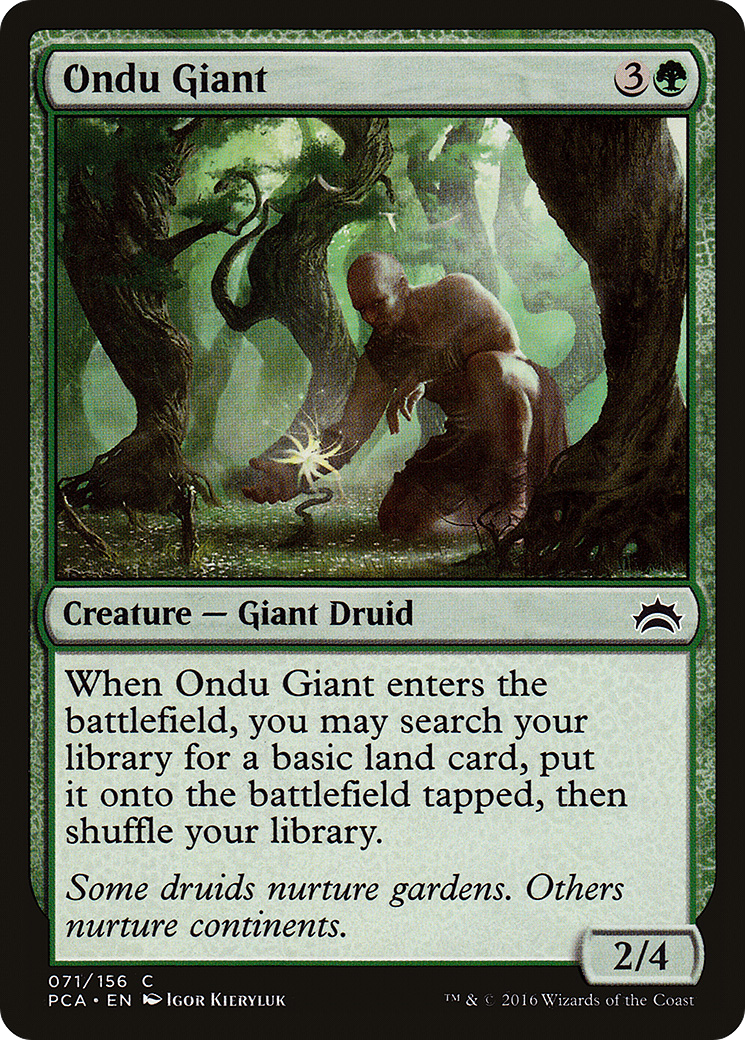 Ondu Giant (071) - Planechase Anthology