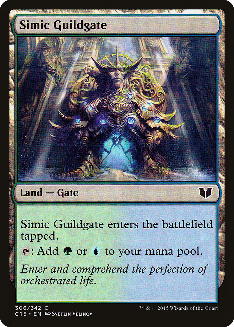 Simic Guildgate (306) - Commander 2015