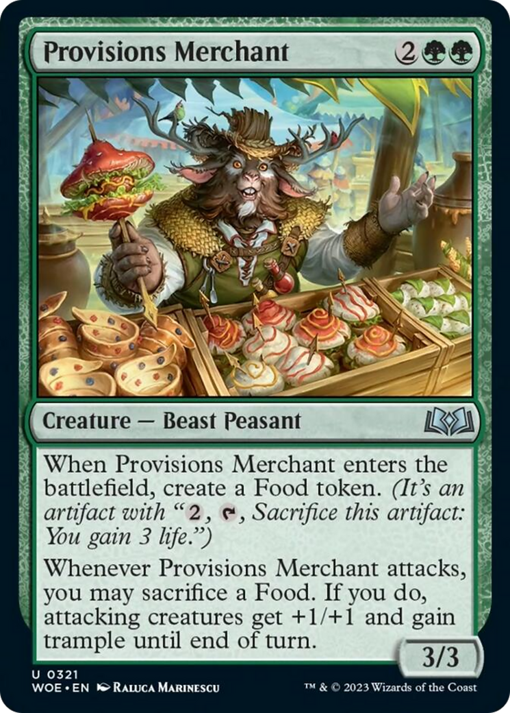 Provisions Merchant [Wilds of Eldraine] | Silver Goblin