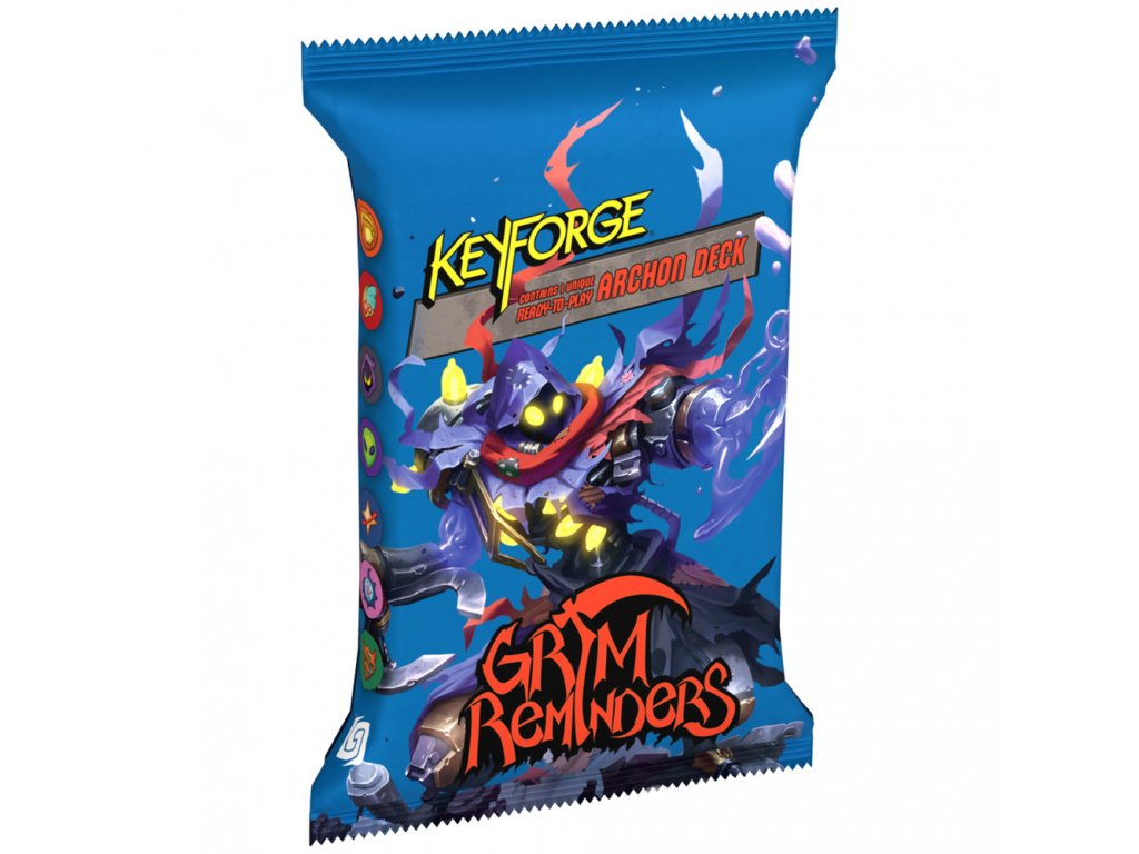 KeyForge: Grim Reminders - Archon Deck | Silver Goblin