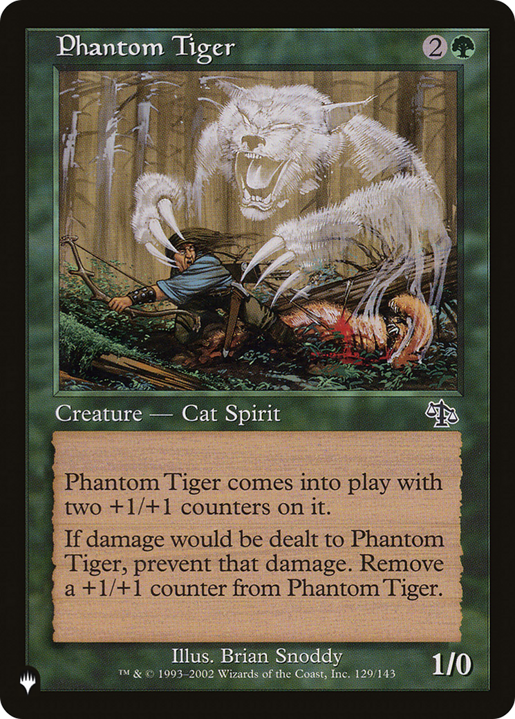 Phantom Tiger (Retro) (JUD-129) - The List