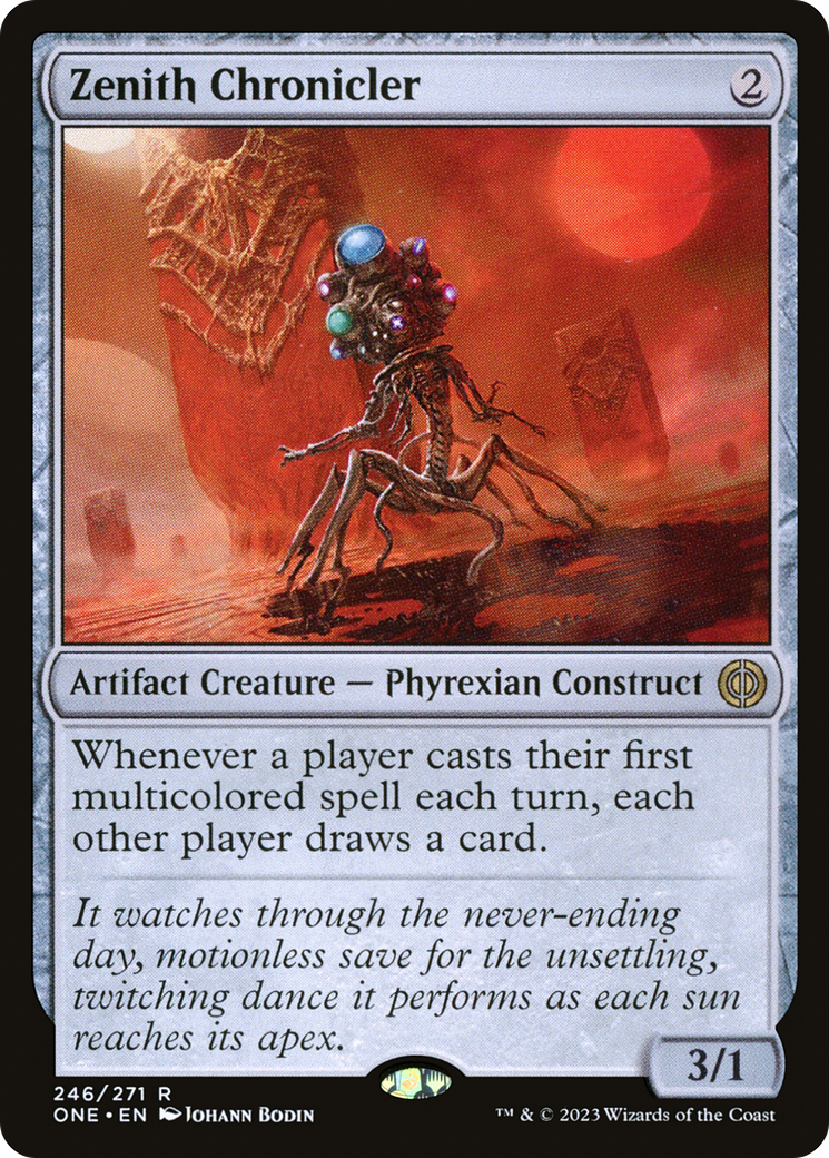 Zenith Chronicler [Phyrexia: All Will Be One] | Silver Goblin