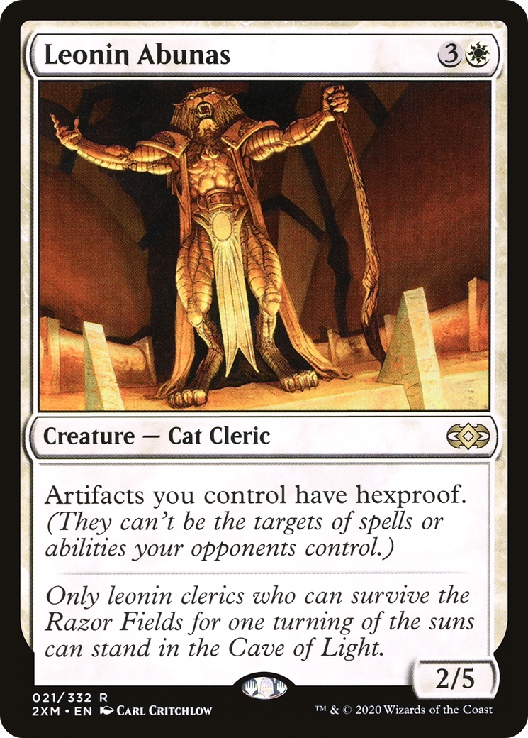 Leonin Abunas (021) Foil - Double Masters
