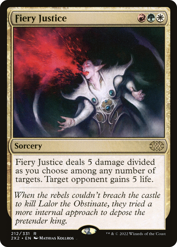 Fiery Justice (212) - Double Masters 2022