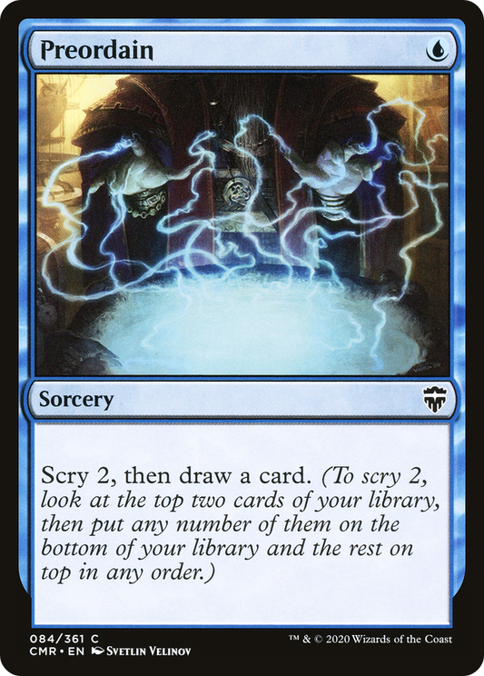 Preordain (084) Foil - Commander Legends