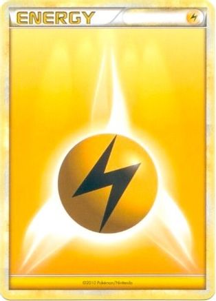 Lightning Energy (2010 Unnumbered HGSS Style Non-Holo) () - League & Championship Cards