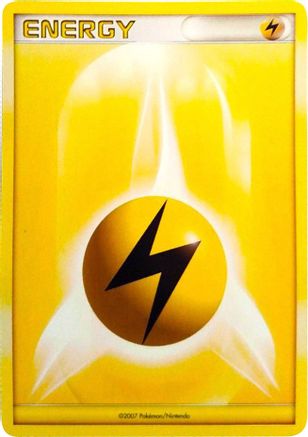 Lightning Energy (2007 Unnumbered D/P Style Non-Holo) () - League & Championship Cards