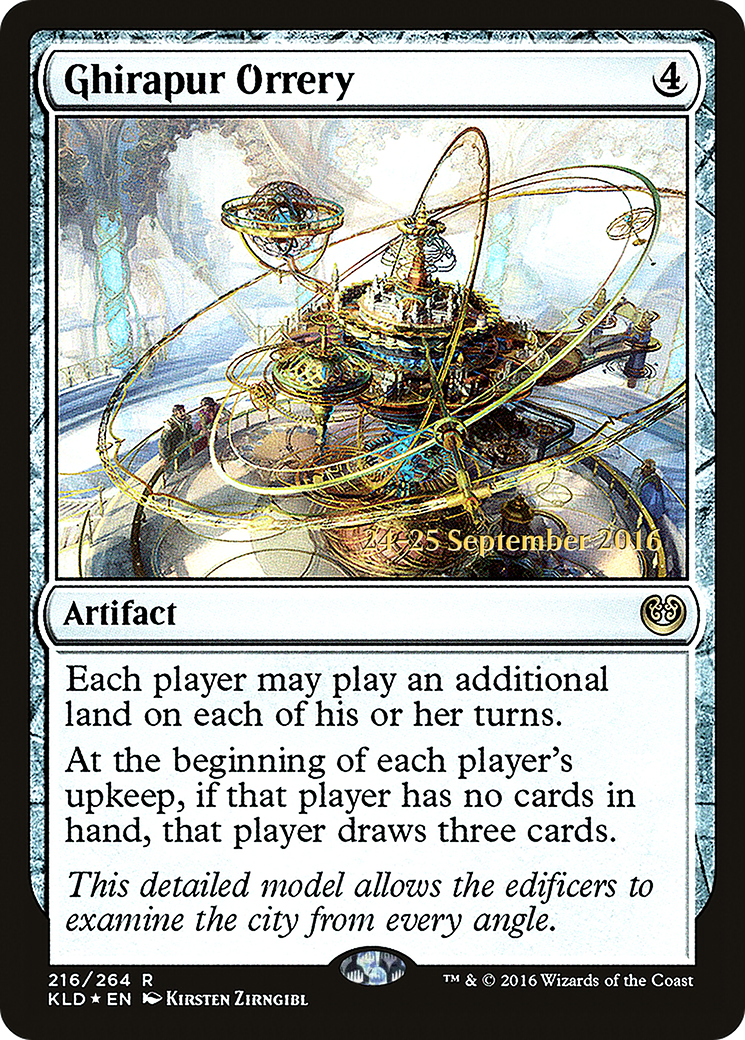 Ghirapur Orrery (216s) Foil - Kaladesh Promos