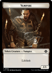 Vampire // Bat Double-Sided Token [The Lost Caverns of Ixalan Tokens] | Silver Goblin