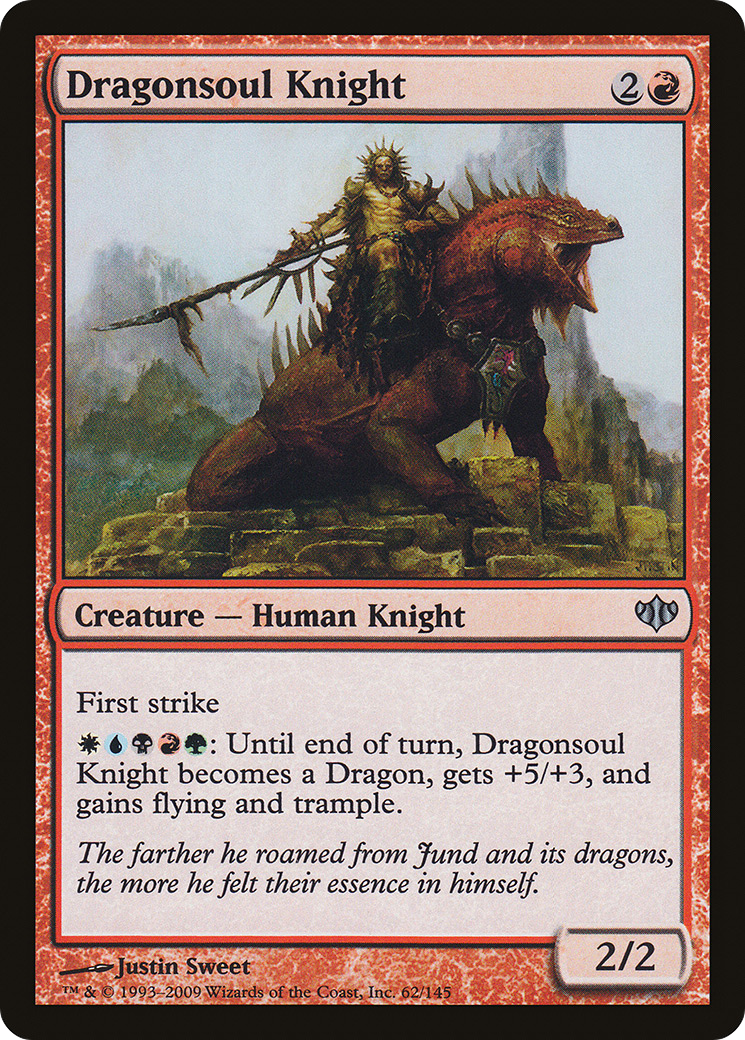 Dragonsoul Knight (062) Foil - Conflux