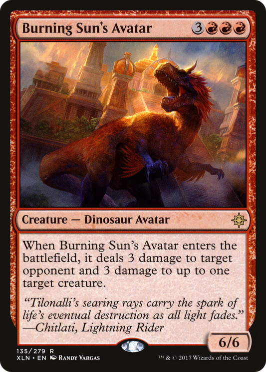 Burning Sun's Avatar [Ixalan] Foil