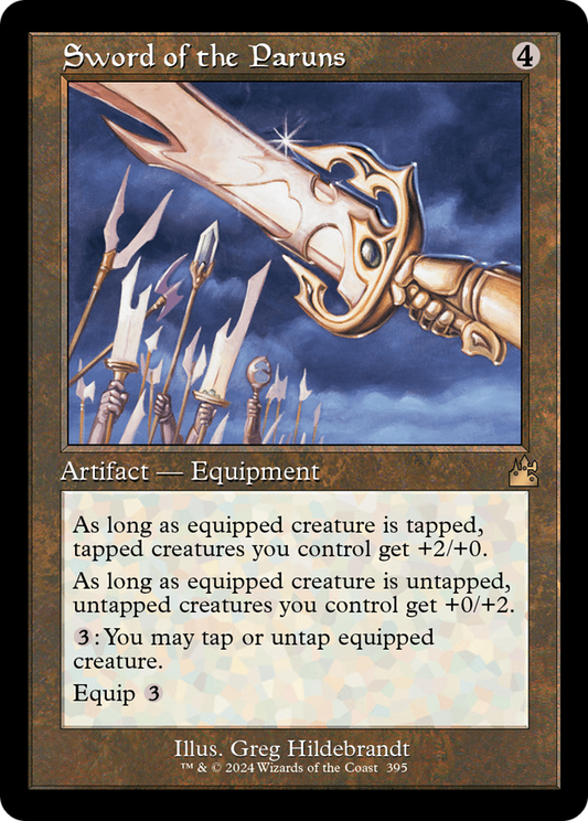 Sword of the Paruns (Retro Frame) [Ravnica Remastered] Foil