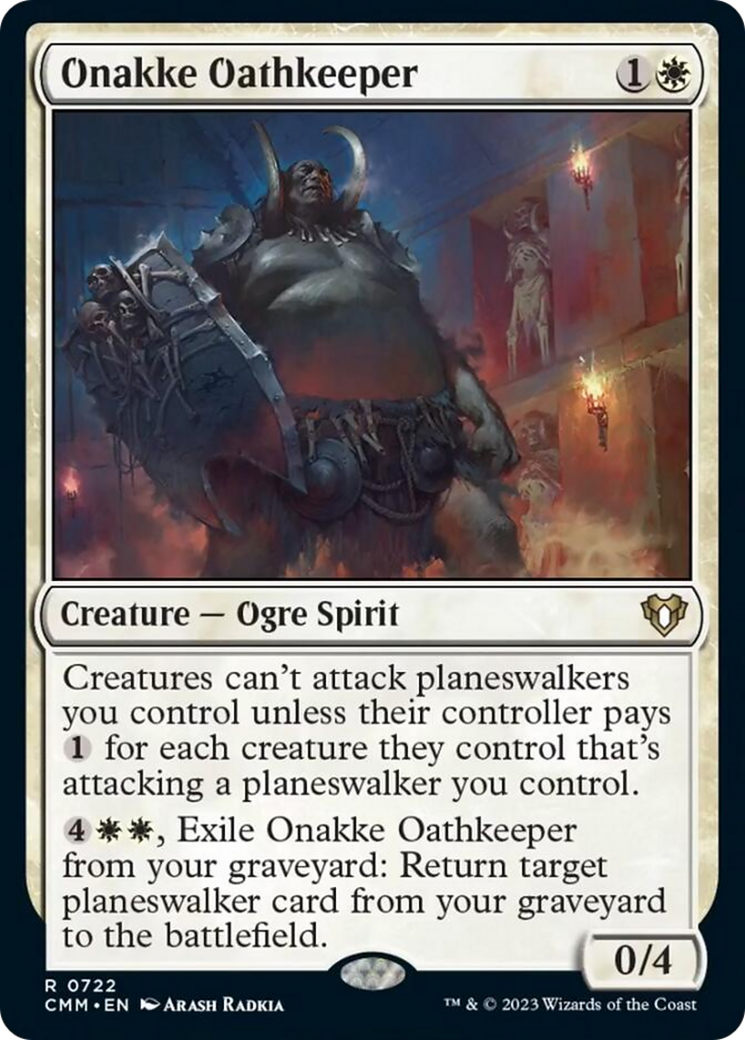 Onakke Oathkeeper [Commander Masters] | Silver Goblin