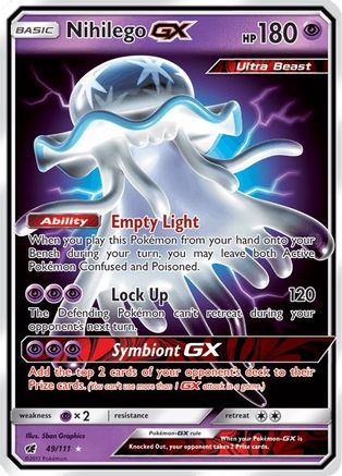 Nihilego GX (49) Holofoil - SM  Crimson Invasion