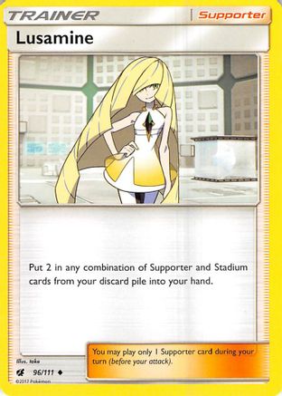 Lusamine (96) - SM  Crimson Invasion