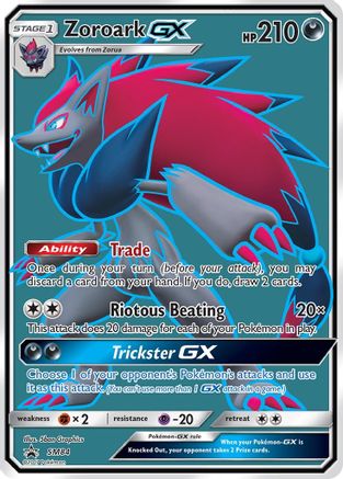 Zoroark GX - SM84 (SM84) Holofoil - SM Promos