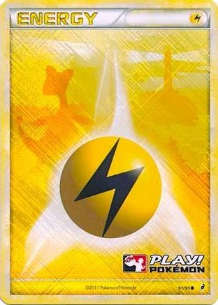 Lightning Energy - 91/95 (Play! Pokemon) (91) Holofoil - League & Championship Cards