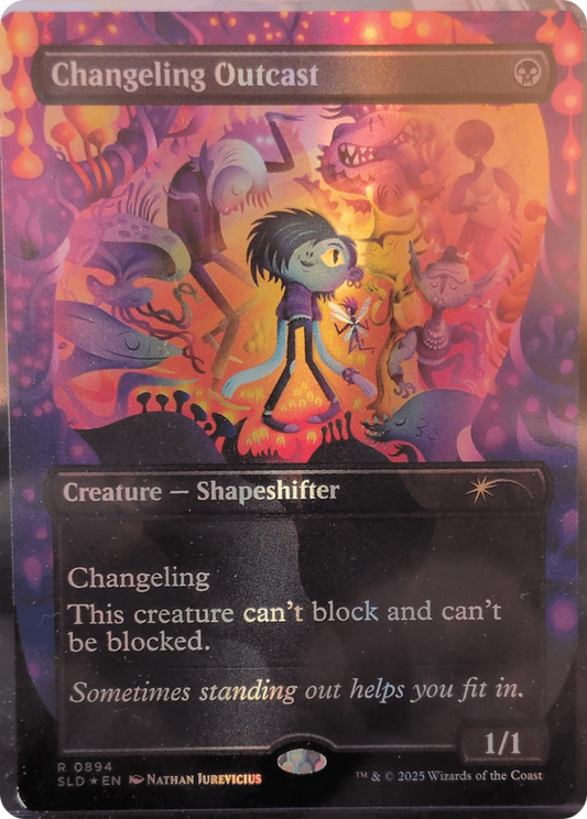 Changeling Outcast (894) Foil - Secret Lair Drop