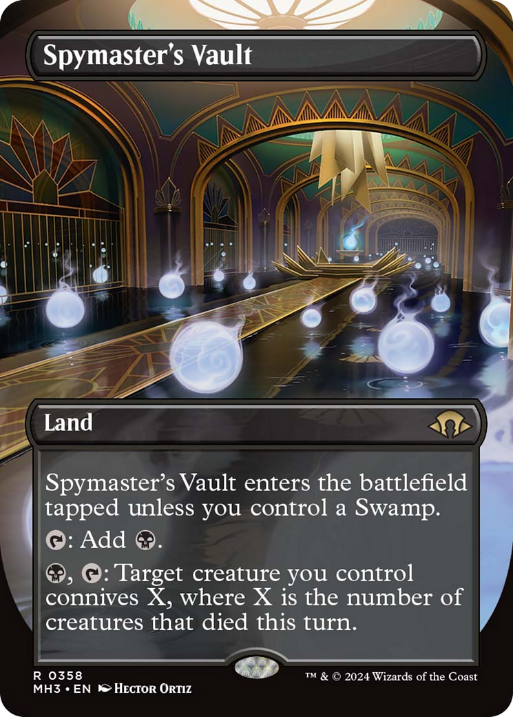 Spymaster's Vault (Borderless) [Modern Horizons 3] | Silver Goblin