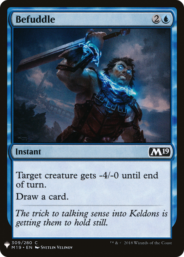 Befuddle (M19-309) - The List