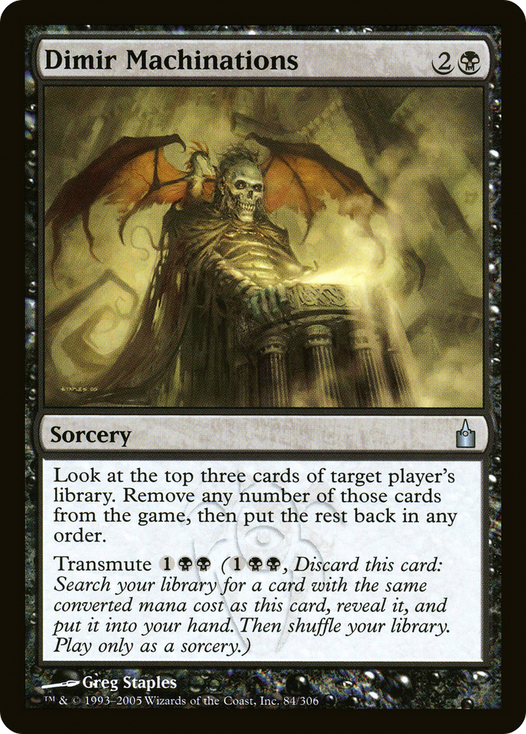 Dimir Machinations (084) - Ravnica: City of Guilds