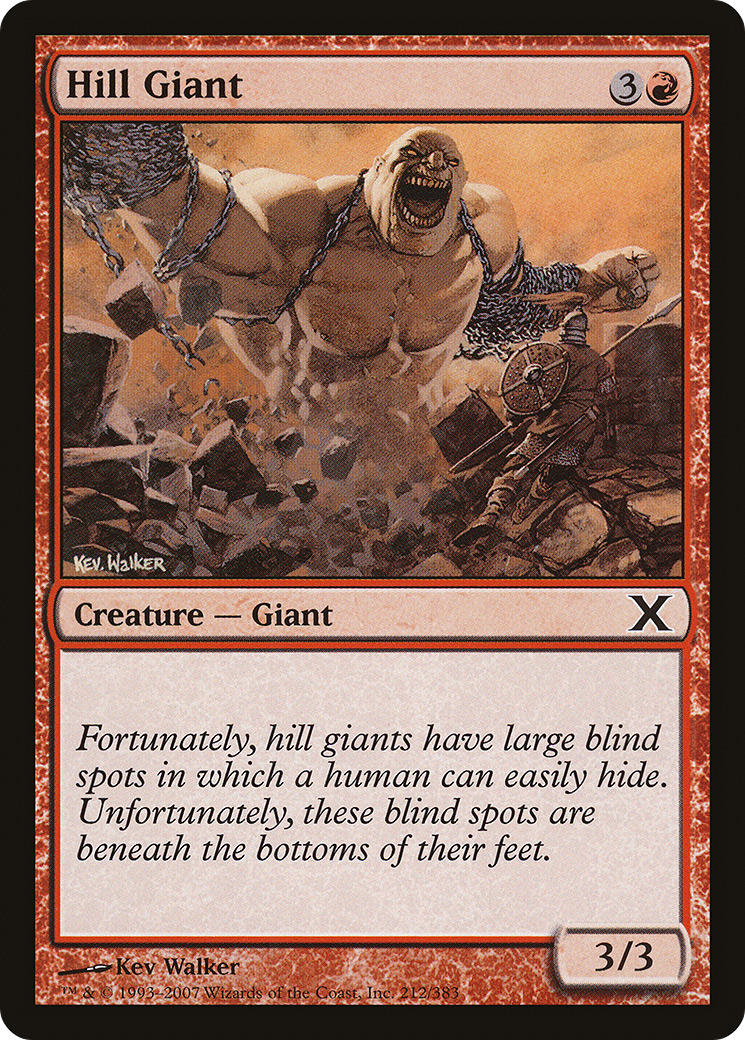 Hill Giant (212) - Tenth Edition