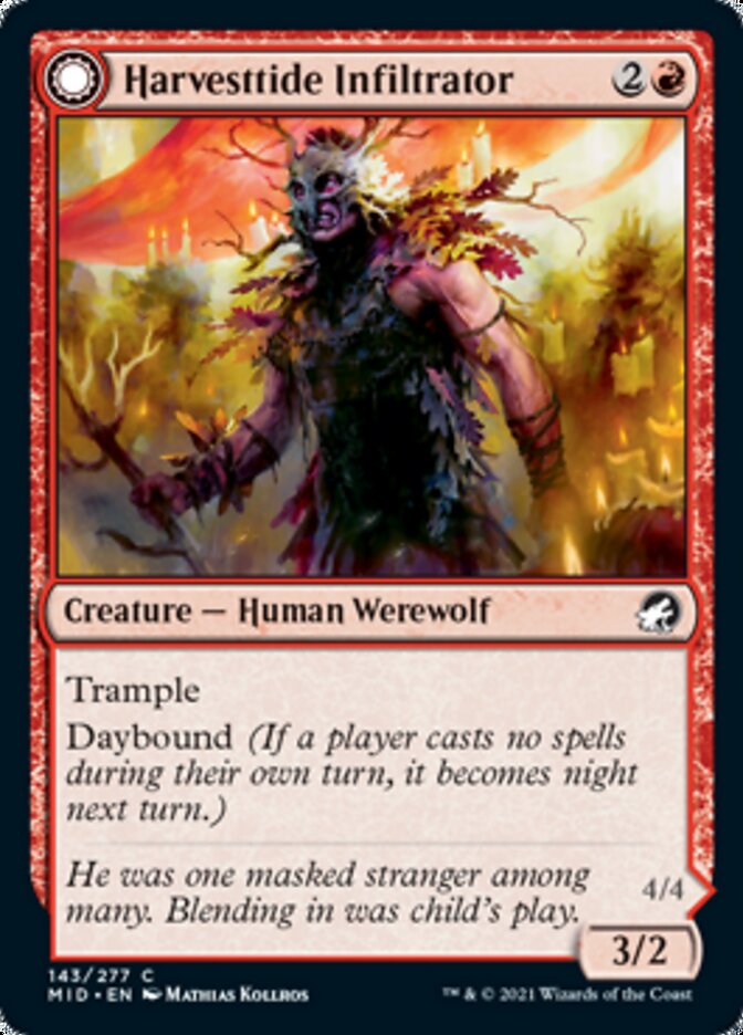 Harvesttide Infiltrator (143) Foil - Innistrad: Midnight Hunt