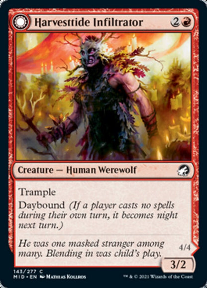 Harvesttide Infiltrator (143) Foil - Innistrad: Midnight Hunt