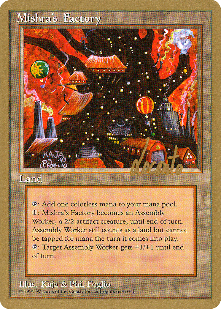 Mishra's Factory - 1996 Michael Loconto (4ED) - Pro Tour Collector Set