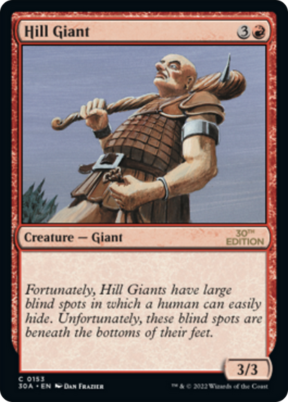 Hill Giant (153) - 30th Anniversary Edition