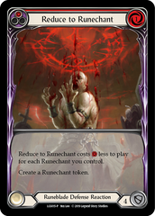 Reduce to Runechant (Red) [LGS015-P] (Promo)  1st Edition Normal | Silver Goblin