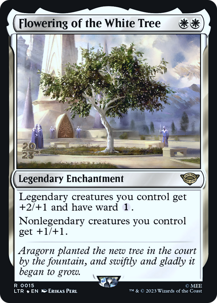 Flowering of the White Tree (15s) Foil - Tales of Middle-earth Promos