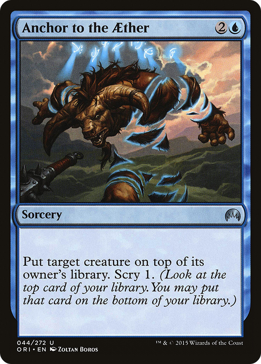 Anchor to the Aether (044) Foil - Magic Origins