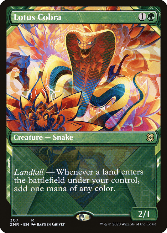Lotus Cobra (Showcase) (307) - Zendikar Rising
