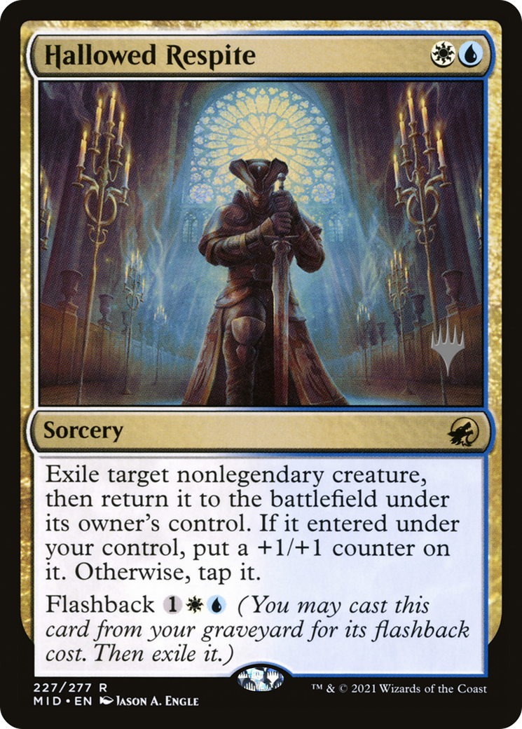 Hallowed Respite (227p) Foil - Innistrad: Midnight Hunt Promos