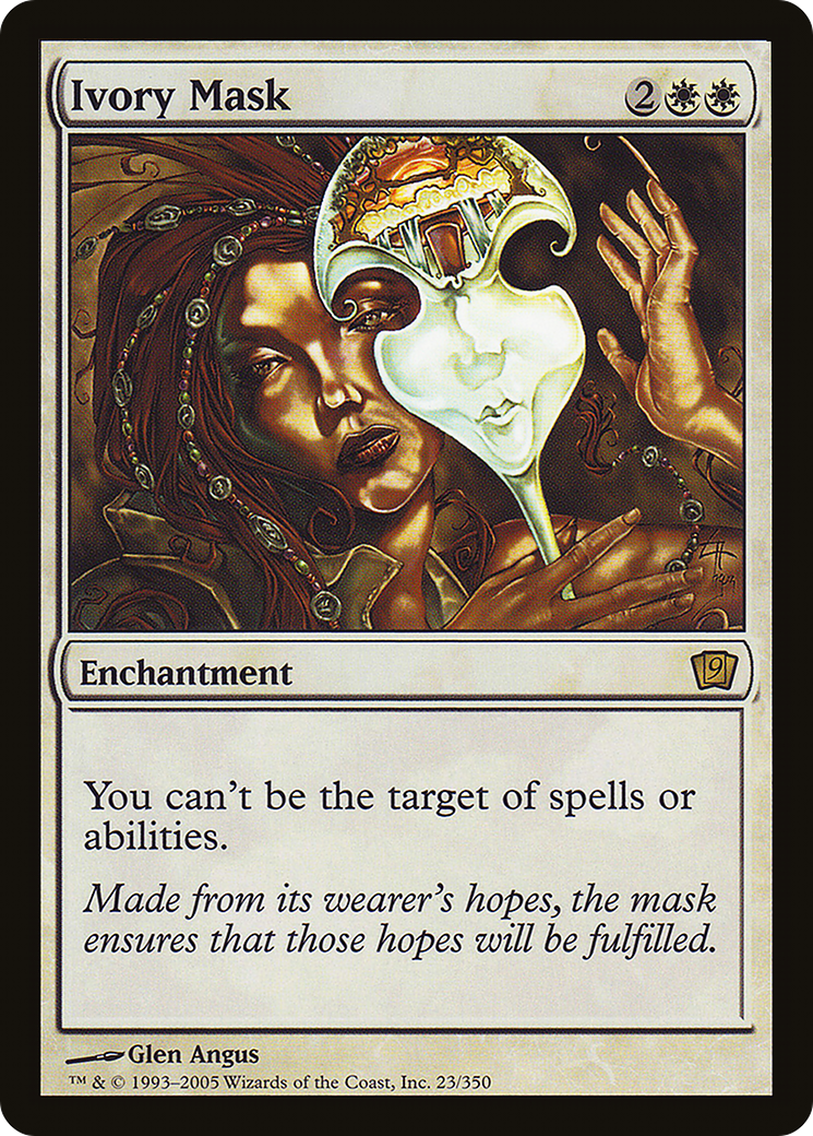 Ivory Mask (023) - Ninth Edition