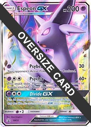 Espeon GX (SM35) (Jumbo Card) [Sun & Moon: Black Star Promos] | Silver Goblin