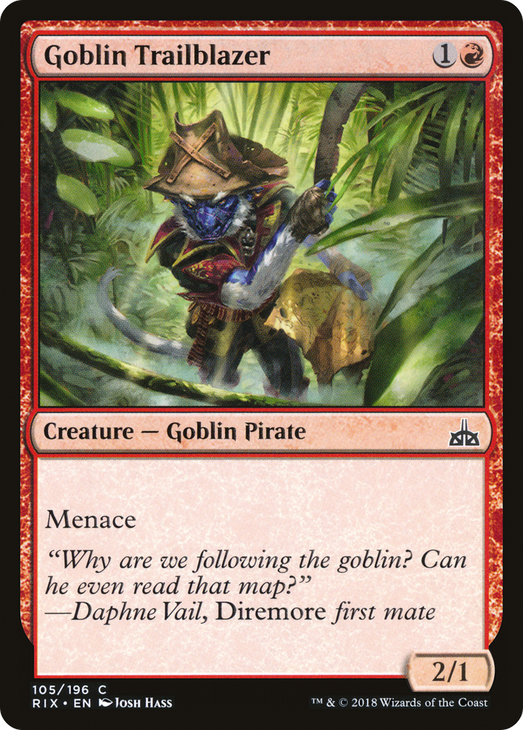 Goblin Trailblazer (105) - Rivals of Ixalan
