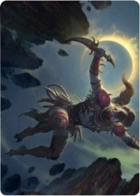 Nighthawk Scavenger Art Card [Zendikar Rising Art Series] | Silver Goblin