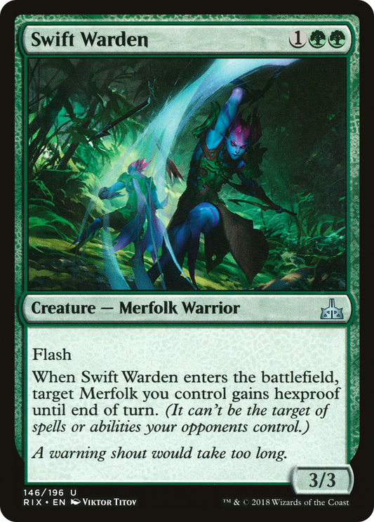 Swift Warden [Rivals of Ixalan]