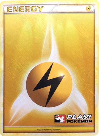 Lightning Energy (2010 Play! Pokemon) () Holofoil - League & Championship Cards