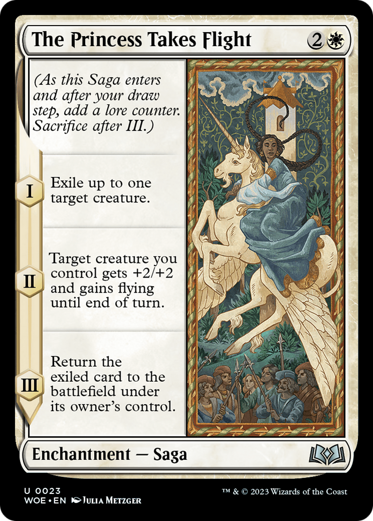 The Princess Takes Flight [Wilds of Eldraine] | Silver Goblin