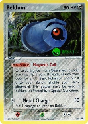 Beldum (022) (Winner Promo) [League & Championship Cards] | Silver Goblin