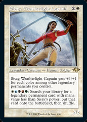 Sisay, Weatherlight Captain (Retro Foil Etched) [Modern Horizons] | Silver Goblin